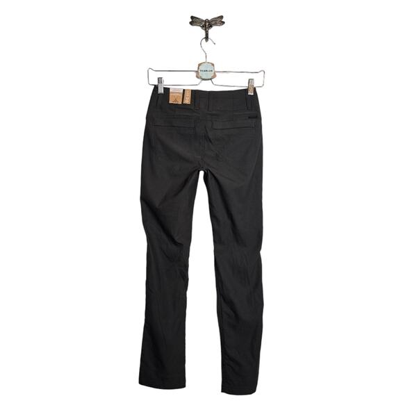 Prana Alana Pant Regular Inseam In Dark Iron 00 NWOT - Picture 2 of 15